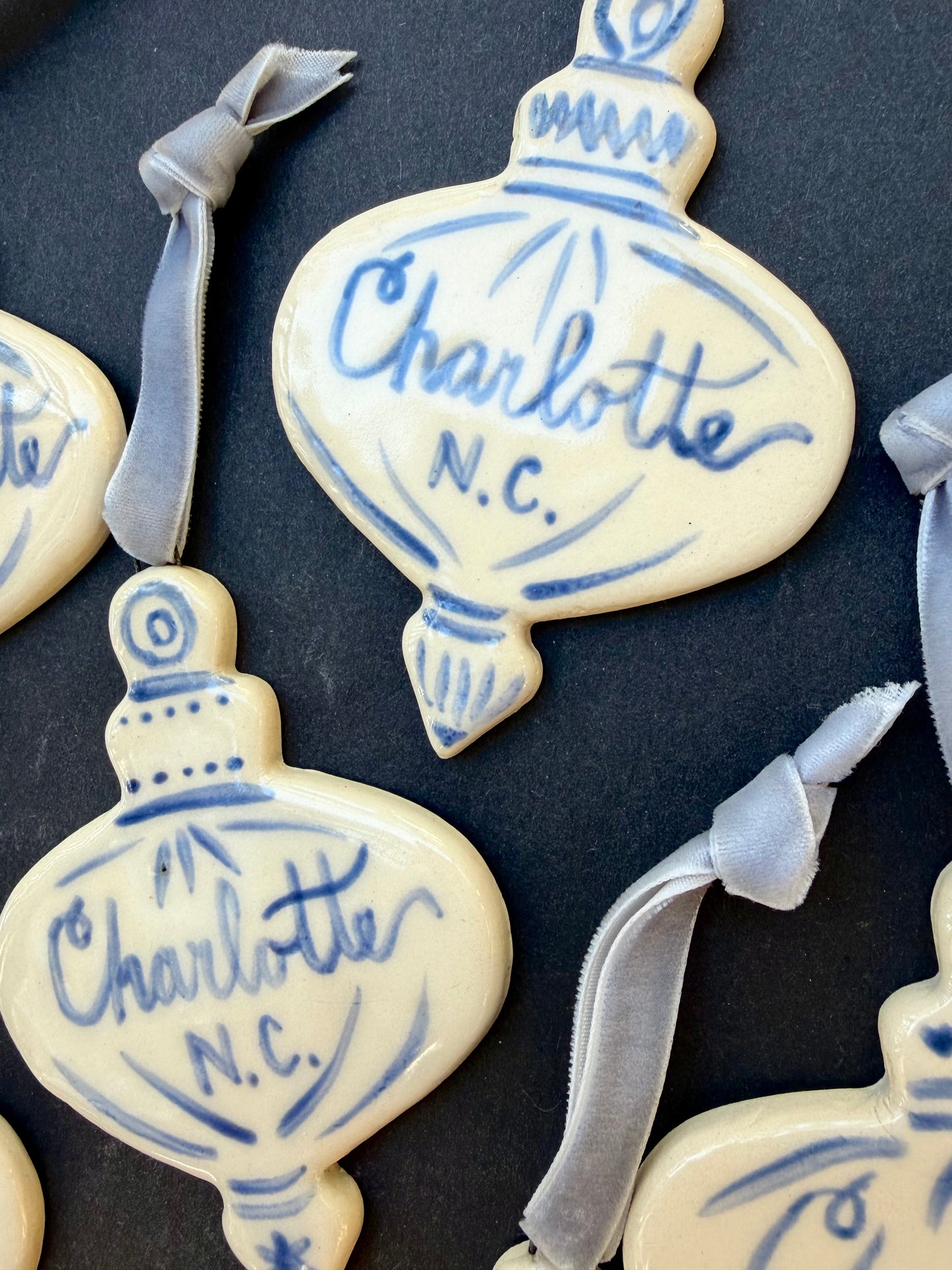 Vintage Bauble Ornament - Charlotte