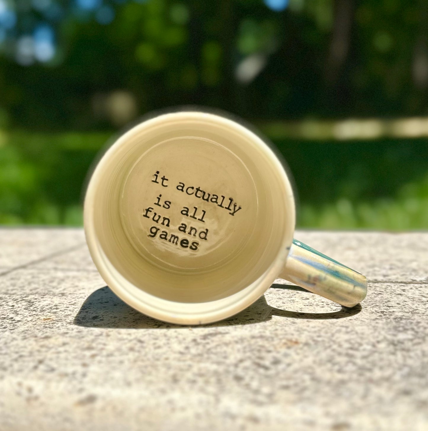 Cheeky 23 Mug (it actually is all fun and games)