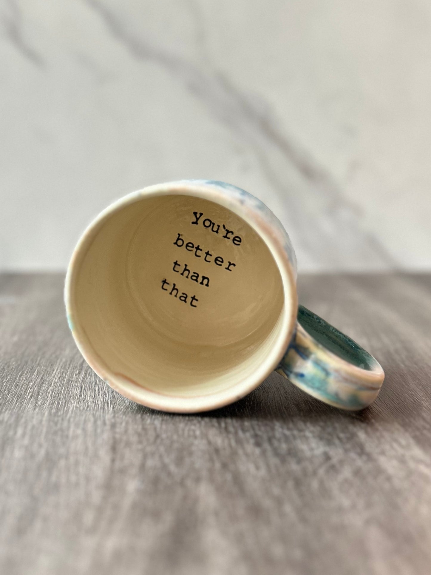 Cheeky 27 Mug (you're better than that)