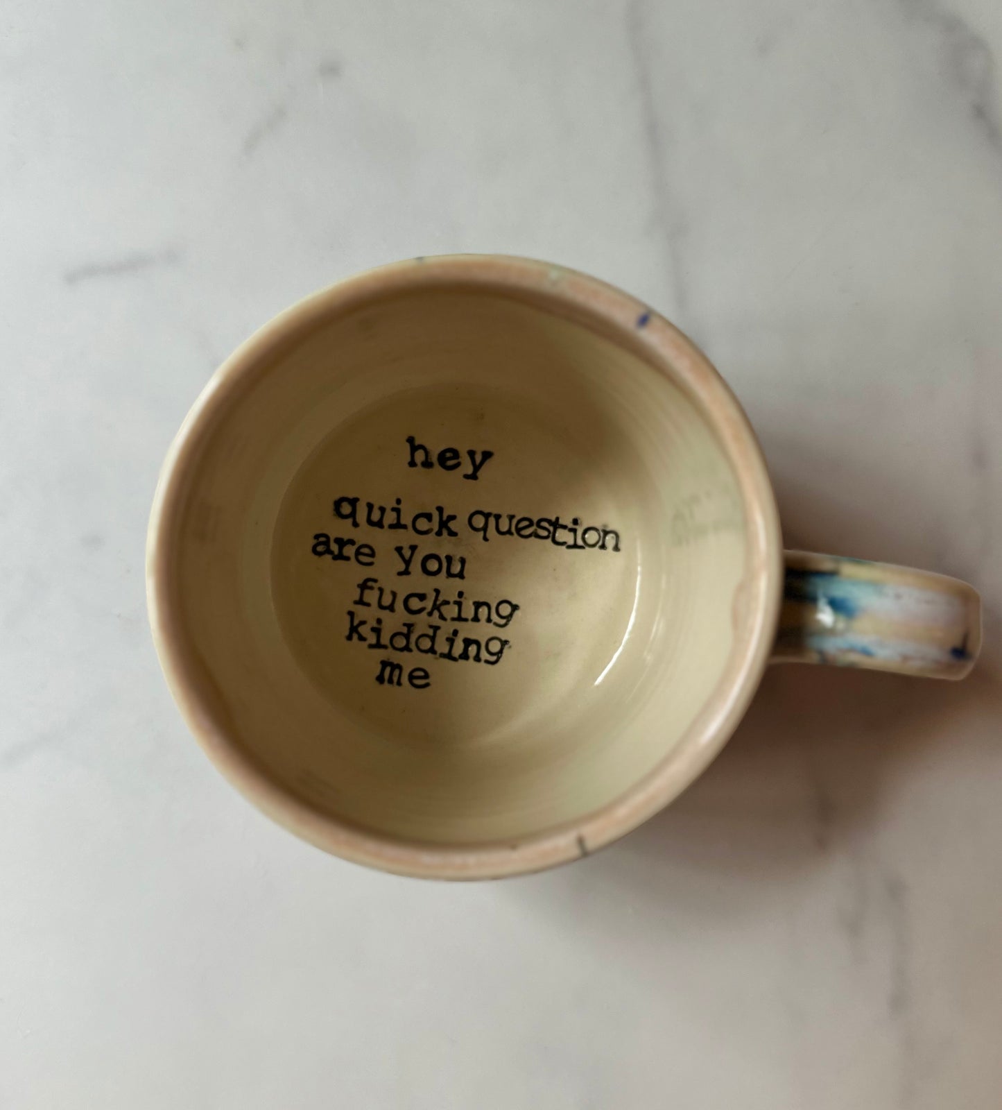 Cheeky 31 Mug (quick question)
