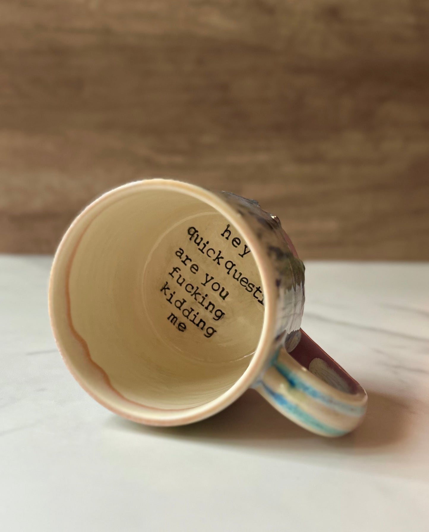 Cheeky 35 Mug (quick question)