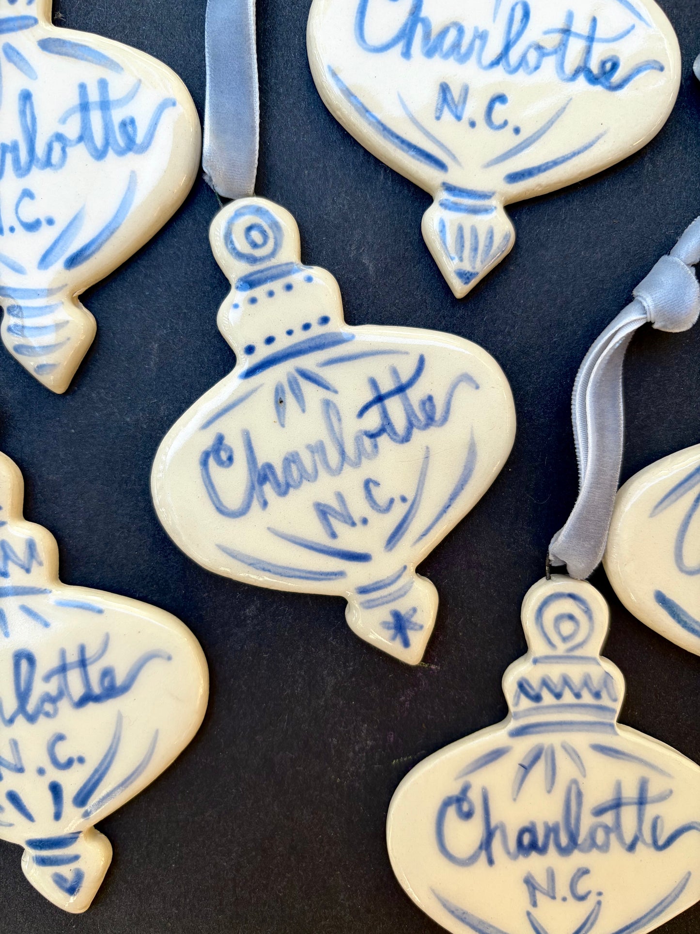 Vintage Bauble Ornament - Charlotte