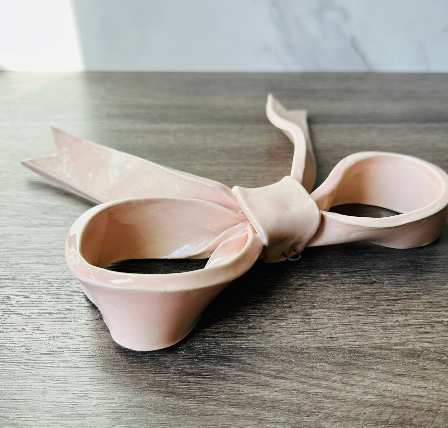 Medium Pink Ribbon Bow