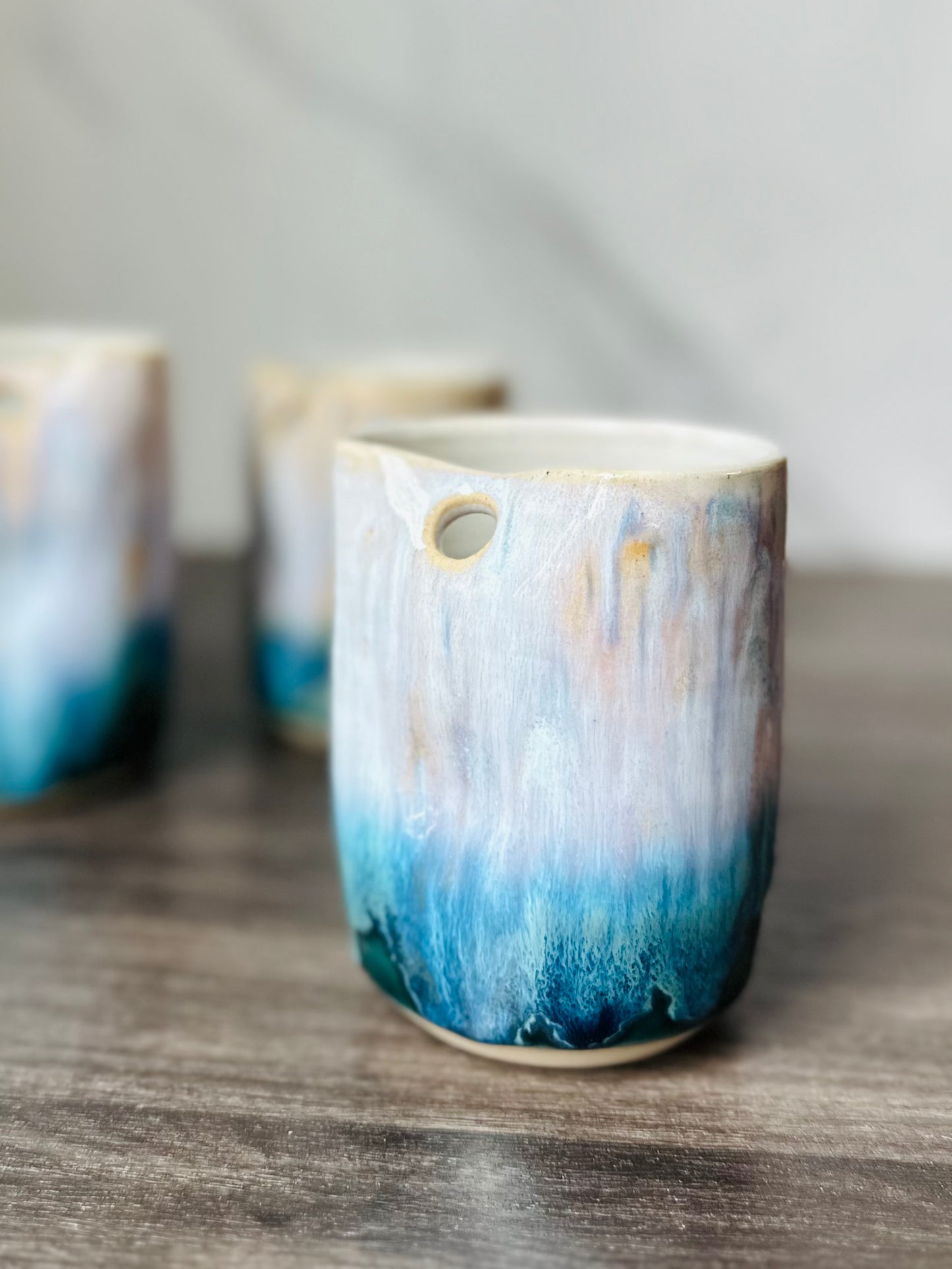 Tumbler with straw and indent - Kauai