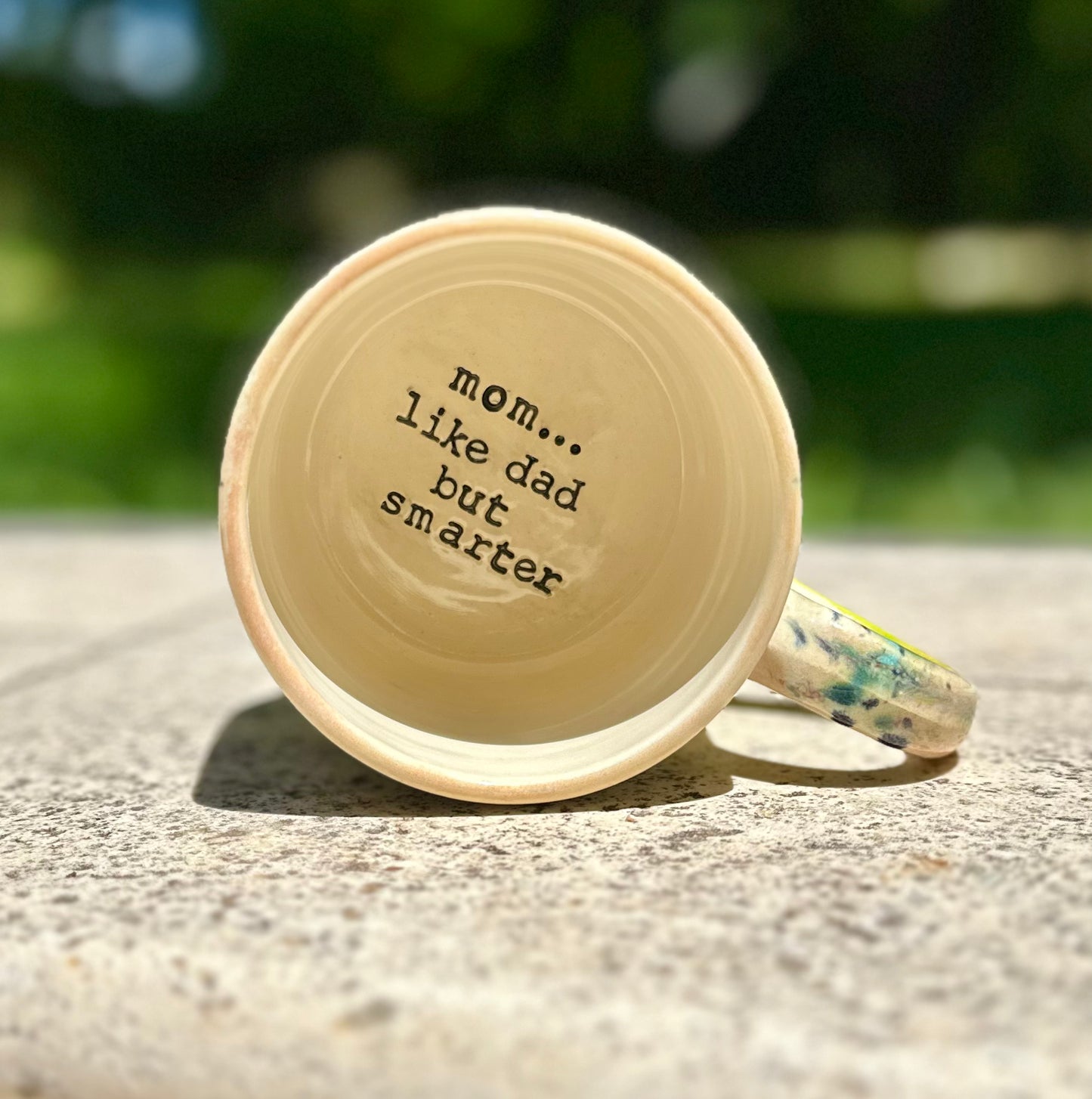 Cheeky 22 Mug (mom...like dad but smarter)